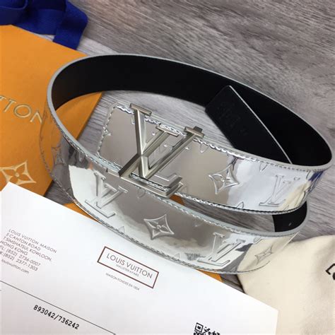 lv initials lv mirror mirror 40mm reversible belt|louis vuitton lv initiales 40mm.